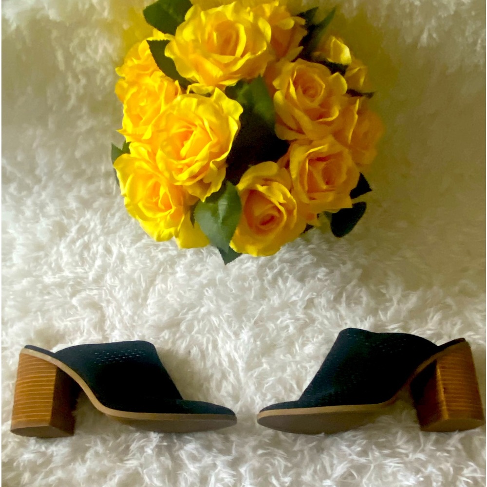 Black heeled sandals from madden girl
